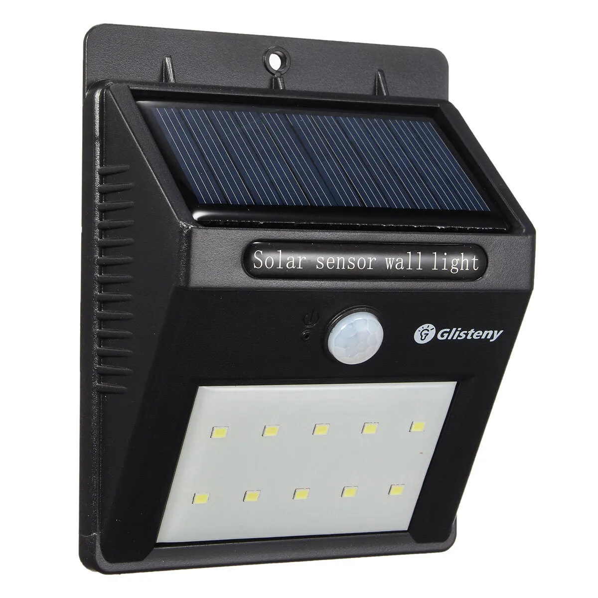 10LED Solar Powered Wall Lights 200LM Door Fence Outdoor Garden Lamp