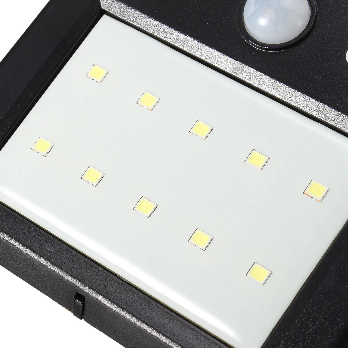 10LED Solar Powered Wall Lights 200LM Door Fence Outdoor Garden Lamp