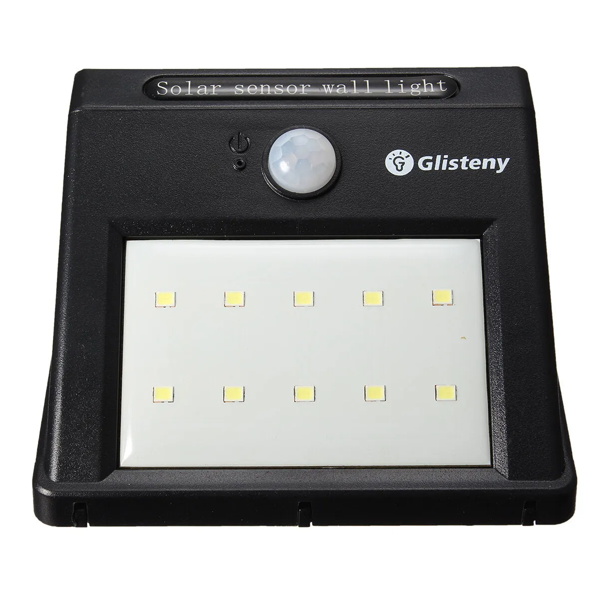 10LED Solar Powered Wall Lights 200LM Door Fence Outdoor Garden Lamp