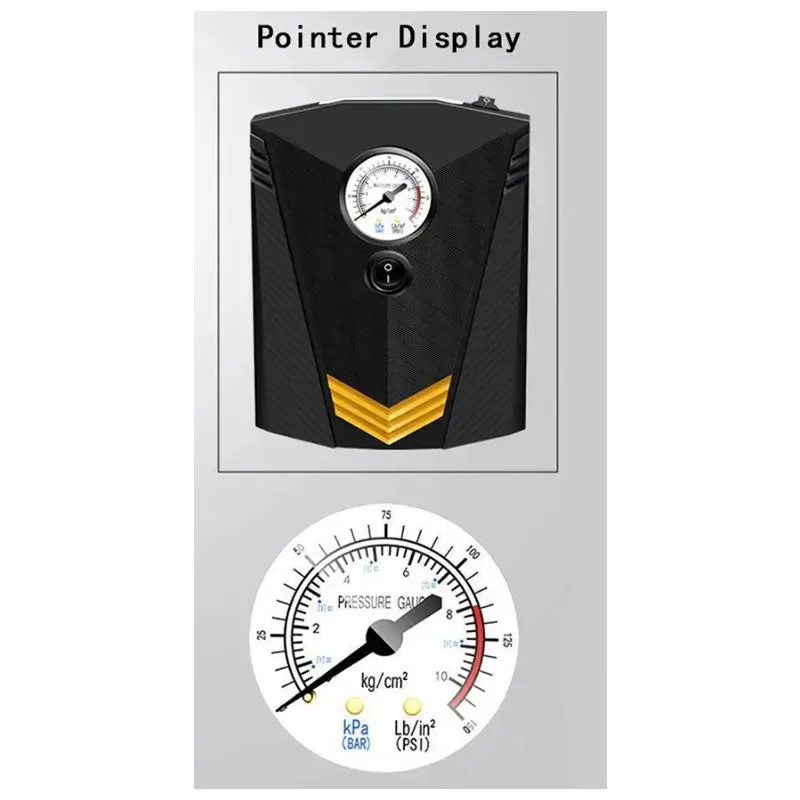 12 Volt Portable Car Air Compressor Pump Nb-6