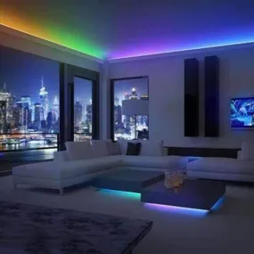 16ft Colour Changing LED Light Strip (Remote Included)