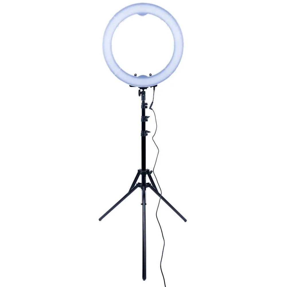 19" LED RGB Rainbow Ring Light - 'Unicorn'