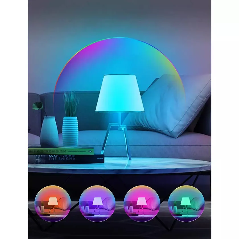 2-Pack: Smart Home Multi-Color LED A19 Bulb 5W