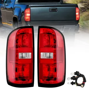 2015-2022 Chevy Colorado Taillight Assembly Rear Lamp Replacement OE Style Driver Side and Passenger Side w/Bulbs