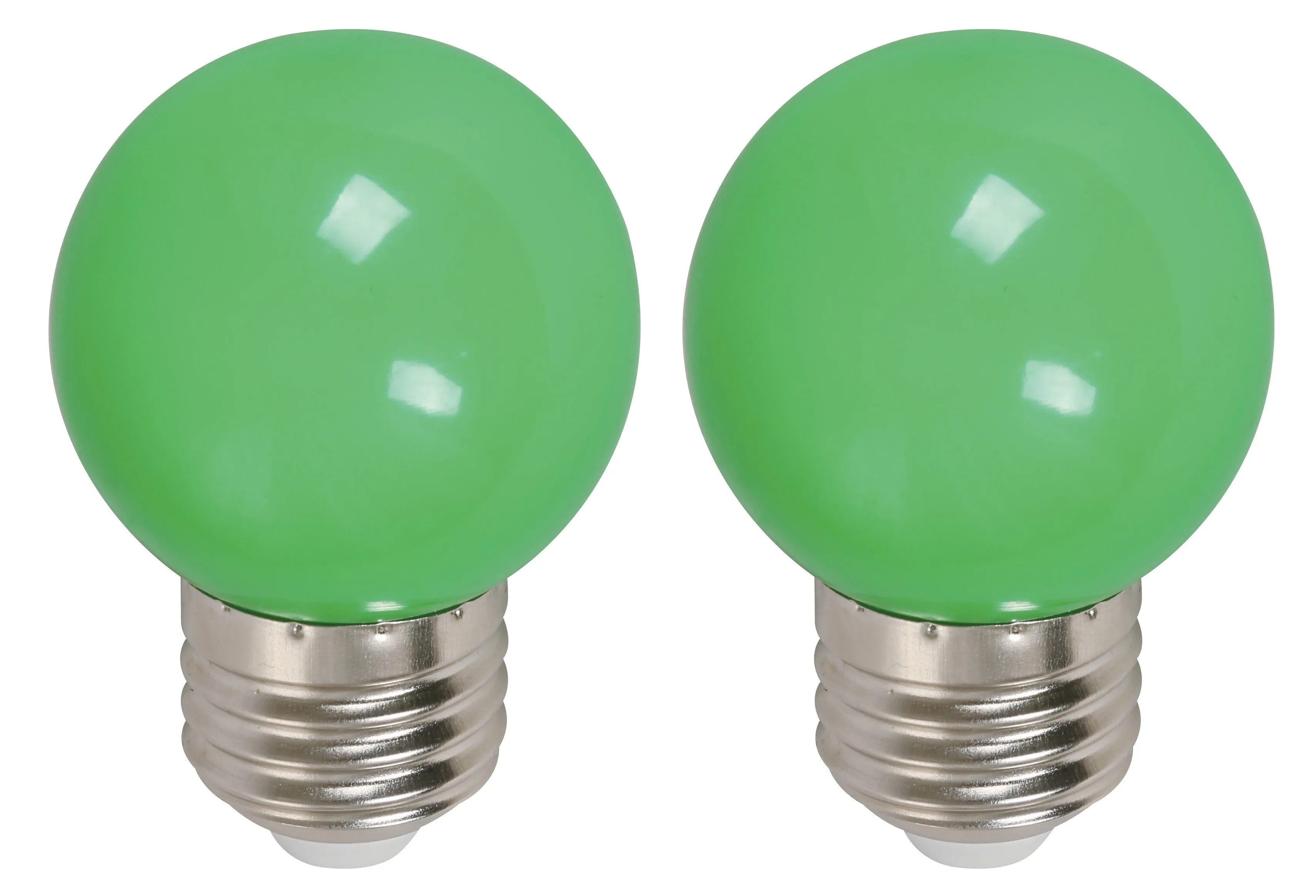 22074 1W G45 6000K LED Bulb in Green