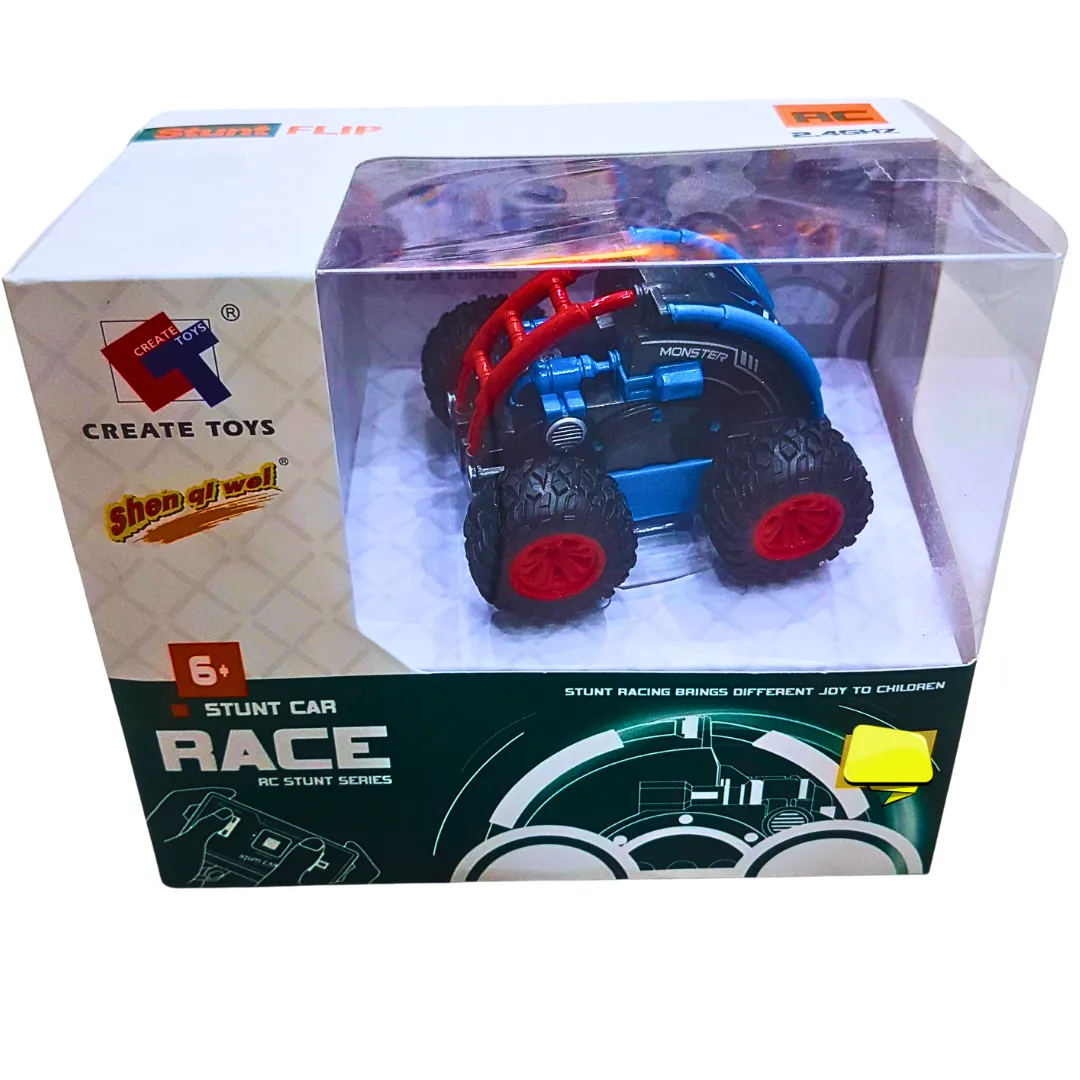 2.4GHz RC Stunt Car – 360° Flipping Remote Control Race Car for Kids 6 