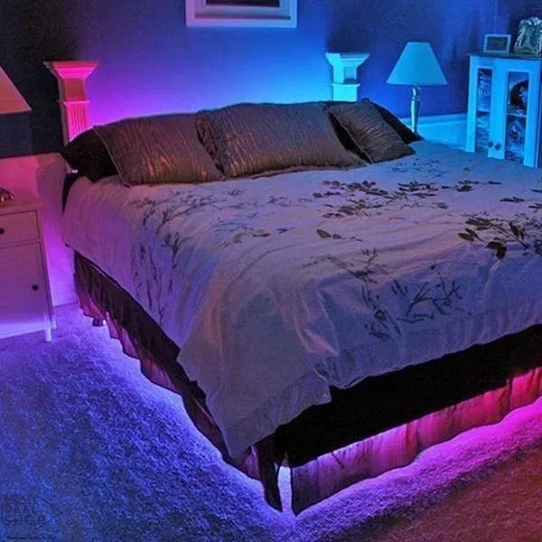 50ft Colour Changing LED Light Strip (Remote Included)