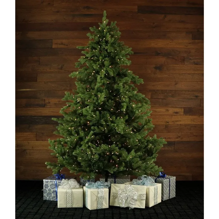 7.5' Pre-Lit Virginia Fir Artificial Christmas Tree with Clear Smart Lights