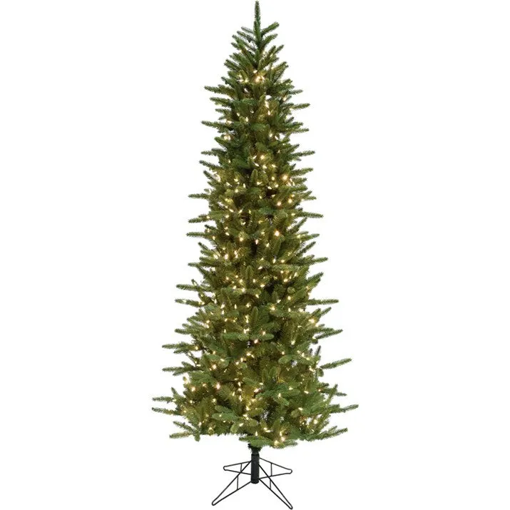 9-Ft. Carmel Pine Slim Artificial Christmas Tree with Smart String Lights