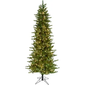 9-Ft. Carmel Pine Slim Artificial Christmas Tree with Smart String Lights