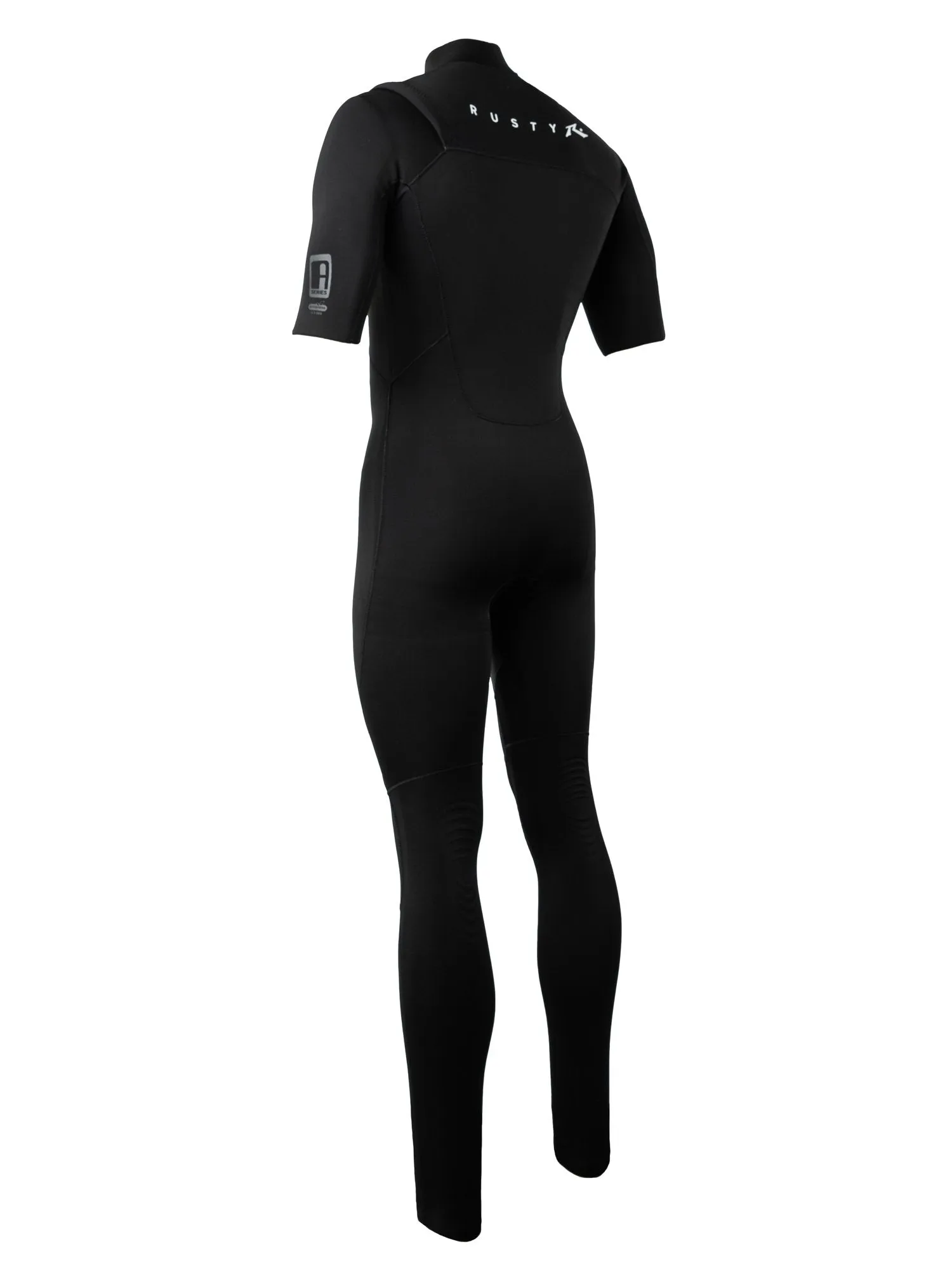 A Series Ecoprene 2mm Chest Zip Short Sleeve Wetsuit