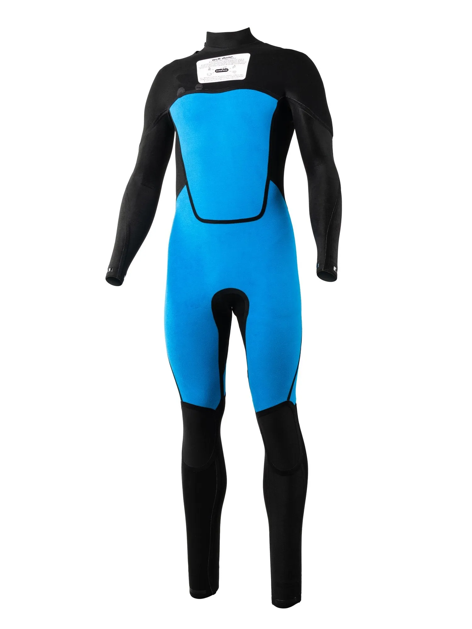 A Series Ecoprene 3x2mm Chest Zip Long Sleeve Wetsuit