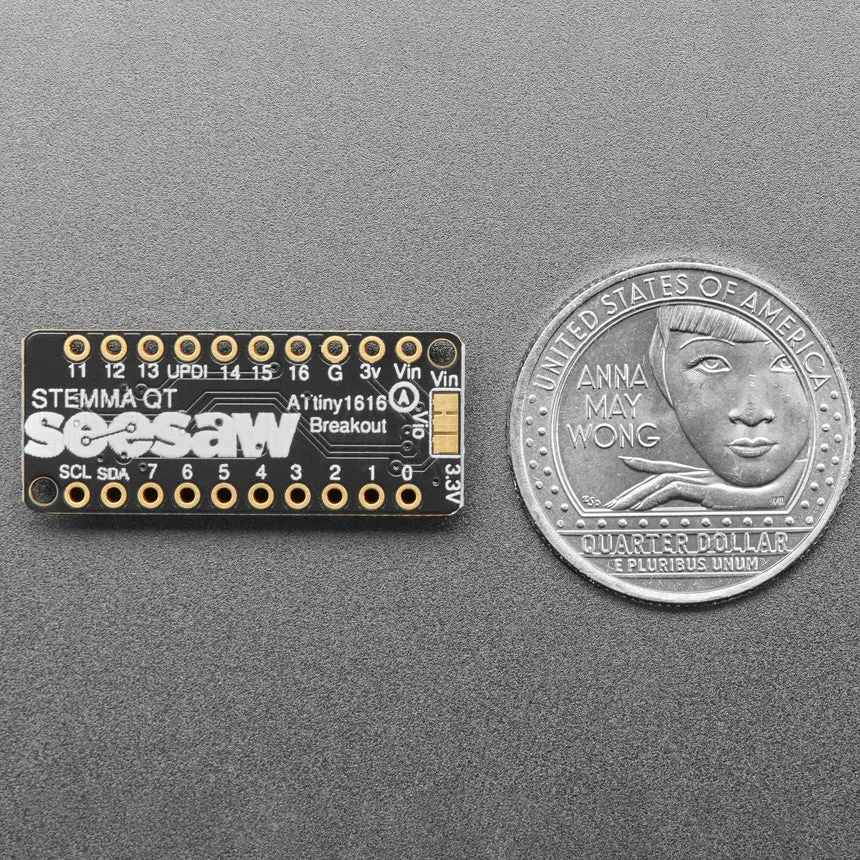 Adafruit ATtiny1616 Breakout with seesaw
