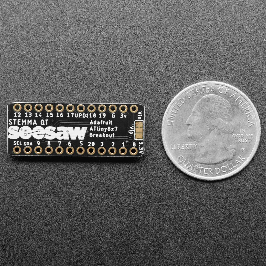 Adafruit ATtiny817 Breakout with seesaw