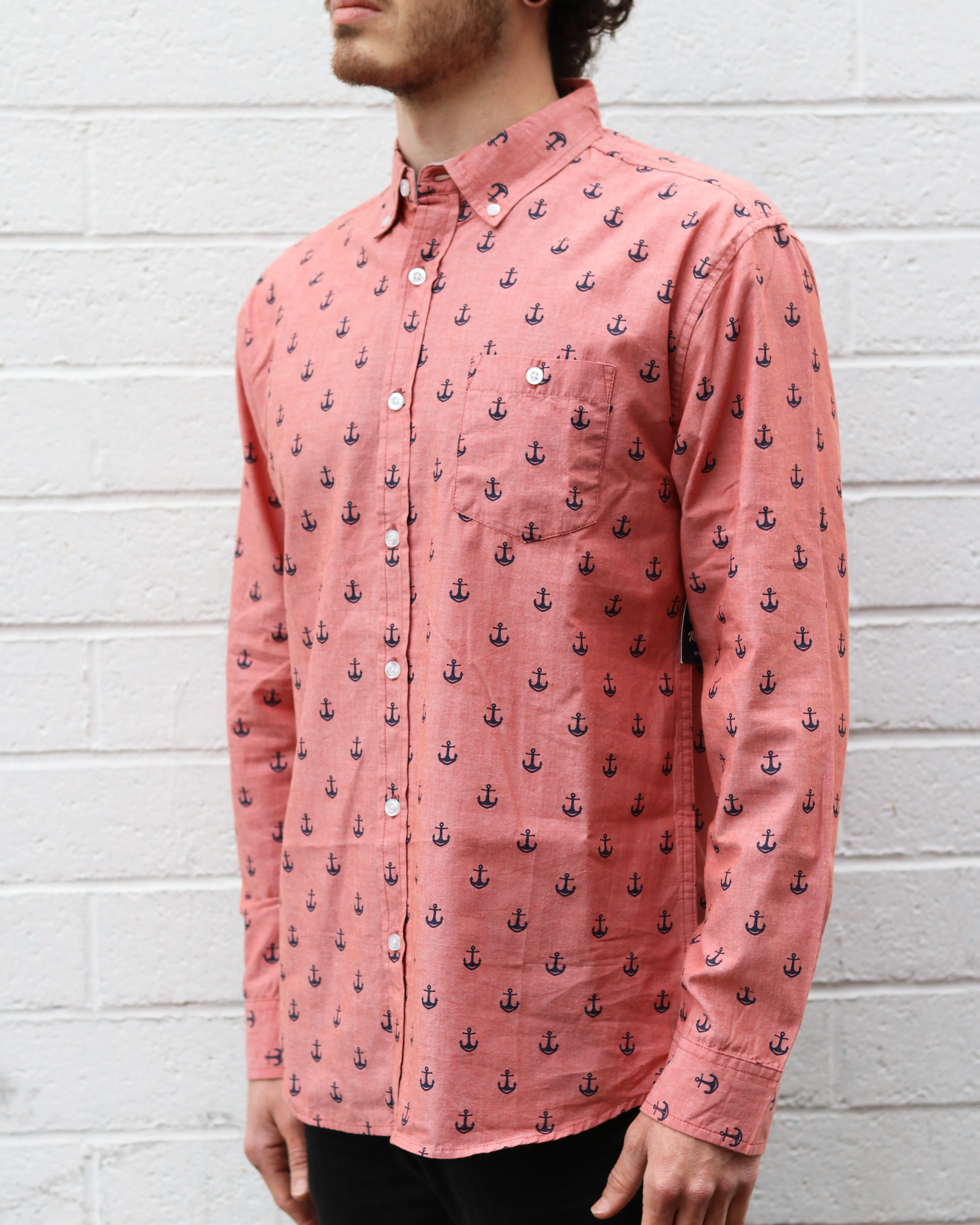 Anchor Chambray LS Button-down