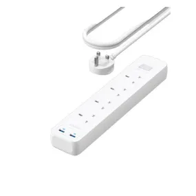 Anker 322 USB Power Strip 4 in 1 White-7TWP