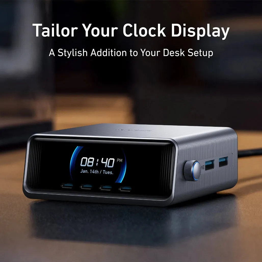 Anker Prime 250W GaN Charger – 6-Port USB-C & USB-A Fast Charging Hub