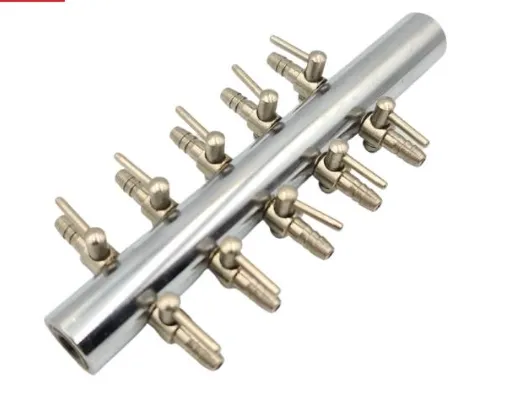 ANS Brass Air Divider L (10 way)