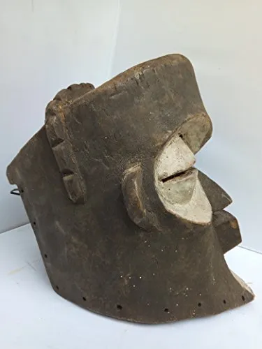 Antique SONGYE Shield Mask From Congo 14x9x12 in