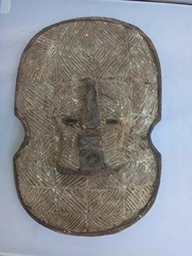 Antique SONGYE Shield Mask From Congo 15x10 in