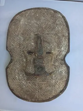 Antique SONGYE Shield Mask From Congo 15x10 in