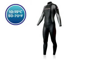 Aqua Sphere Men&#39;s WT50 Winter Full Sleeve/Leg
