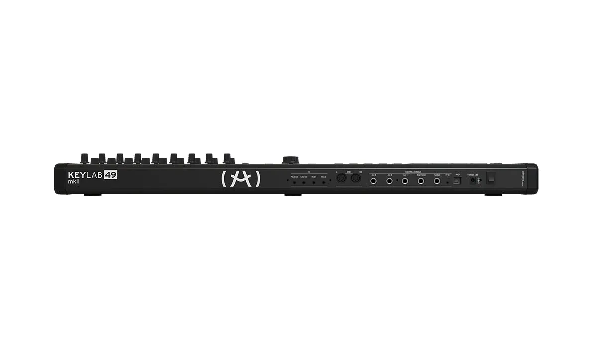 Arturia KeyLab 49 MkII Black Edition   V Collection 9 Software Bundle