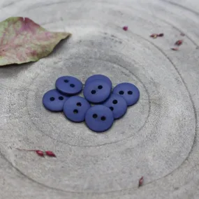Atelier Brunette - Classic Matte Buttons - Cobalt 12mm