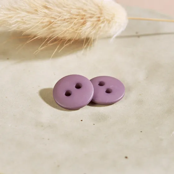 Atelier Brunette - Classic Matte Buttons - Divine Parma 15mm