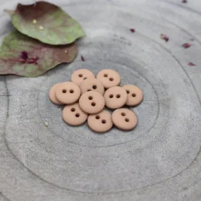 Atelier Brunette - Classic Matte Buttons - Maple 10mm