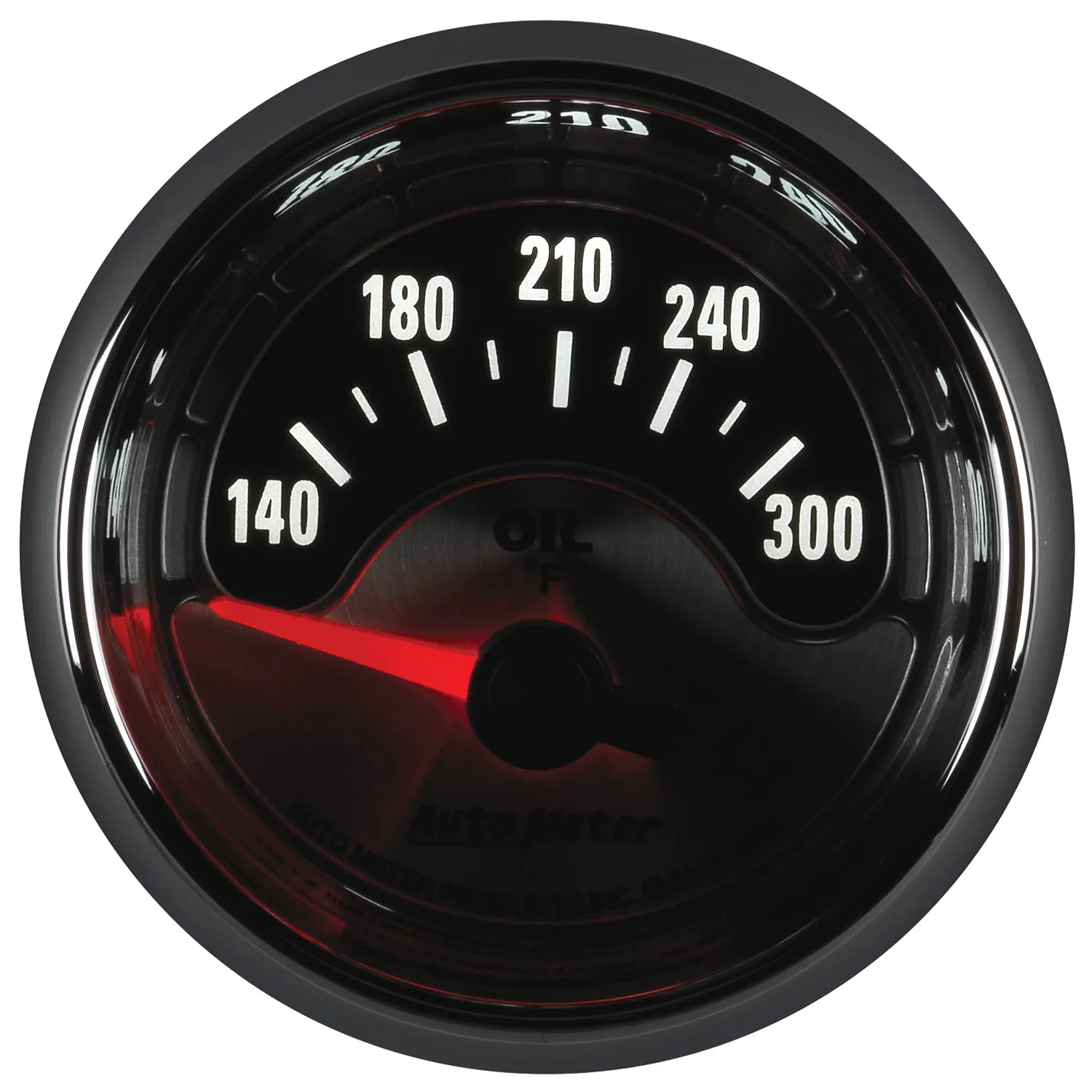 AutoMeter 1248 GAUGE; OIL TEMP; 2 1/16in.; 300deg.F; ELEC; AMERICAN MUSCLE