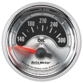 AutoMeter 1248 GAUGE; OIL TEMP; 2 1/16in.; 300deg.F; ELEC; AMERICAN MUSCLE