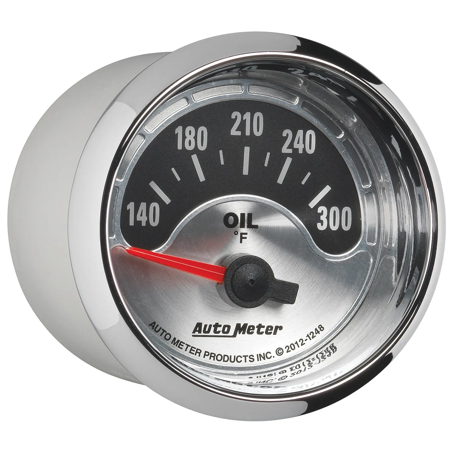 AutoMeter 1248 GAUGE; OIL TEMP; 2 1/16in.; 300deg.F; ELEC; AMERICAN MUSCLE