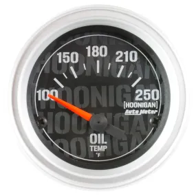 AutoMeter 4347-09000 GAUGE; OIL TEMP; 2 1/16in.; 100-250deg.F; ELECTRIC; HOONIGAN