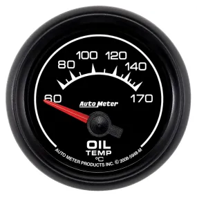 AutoMeter 5948-M GAUGE; OIL TEMP; 2 1/16in.; 60-170deg.C; ELECTRIC; ES