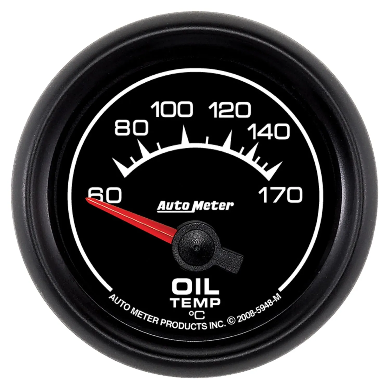AutoMeter 5948-M GAUGE; OIL TEMP; 2 1/16in.; 60-170deg.C; ELECTRIC; ES
