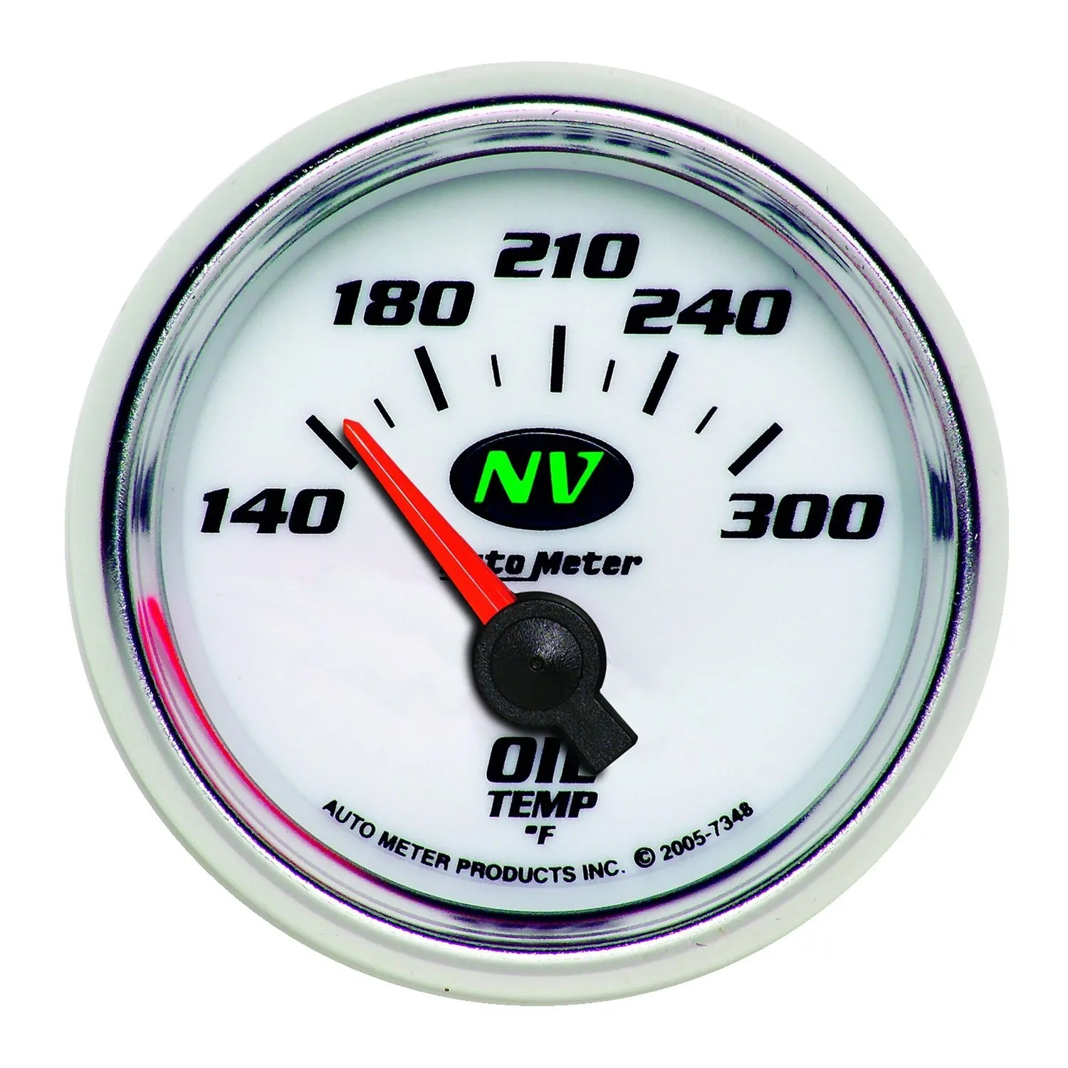 AutoMeter 7348 GAUGE; OIL TEMP; 2 1/16in.; 140-300deg.F; ELECTRIC; NV