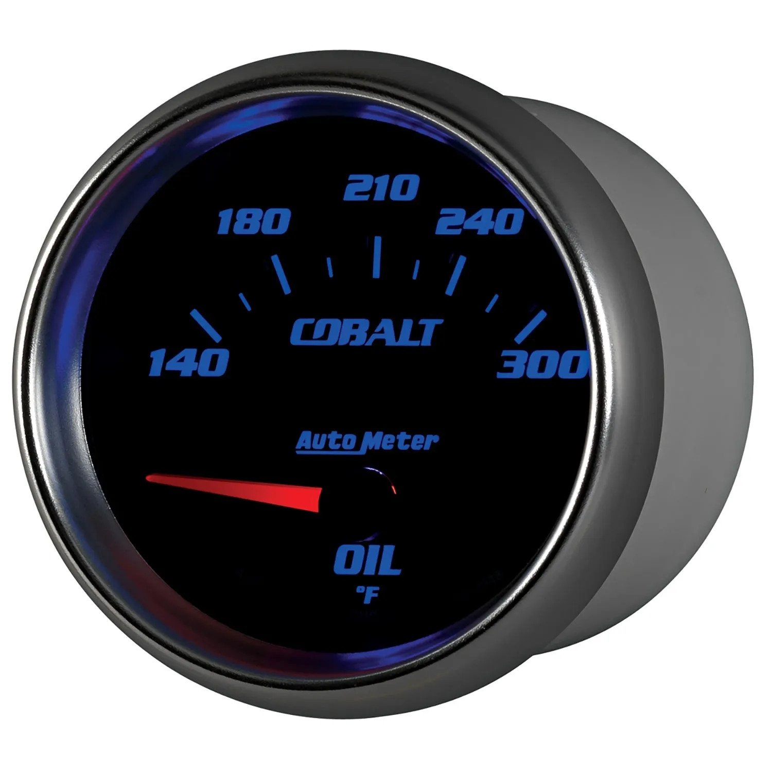 AutoMeter 7948 GAUGE; OIL TEMP; 2 5/8in.; 140-300deg.F; ELECTRIC; COBALT