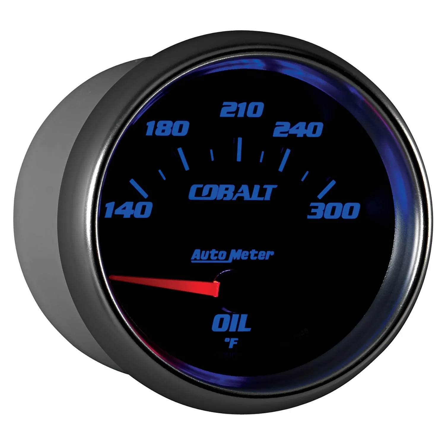 AutoMeter 7948 GAUGE; OIL TEMP; 2 5/8in.; 140-300deg.F; ELECTRIC; COBALT