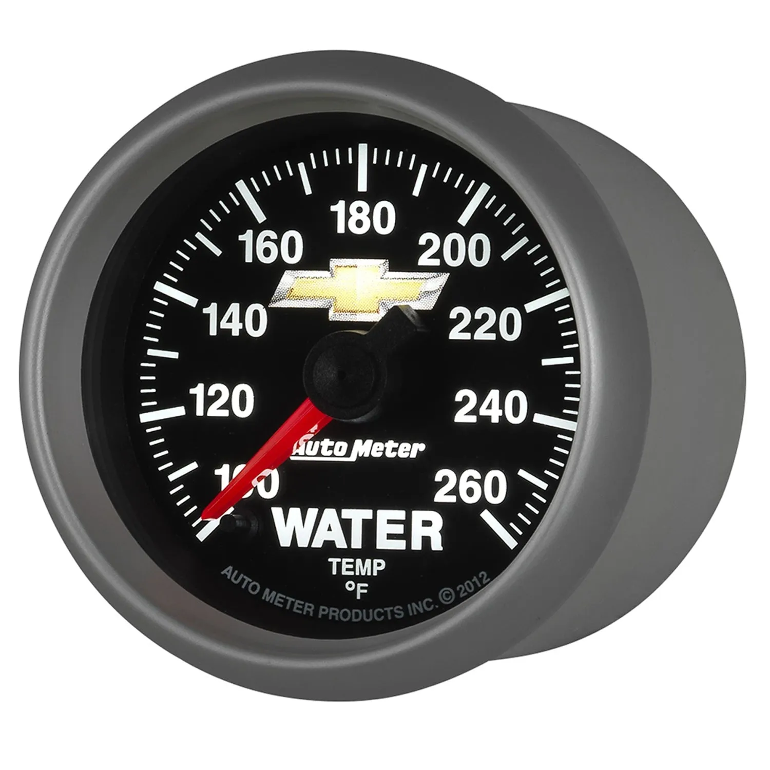 AutoMeter 880446 GAUGE; WATER TEMP; 2 1/16in.; 100-260deg.F; DIGITAL STEPPER MOTOR; CHEVY GOLD BO