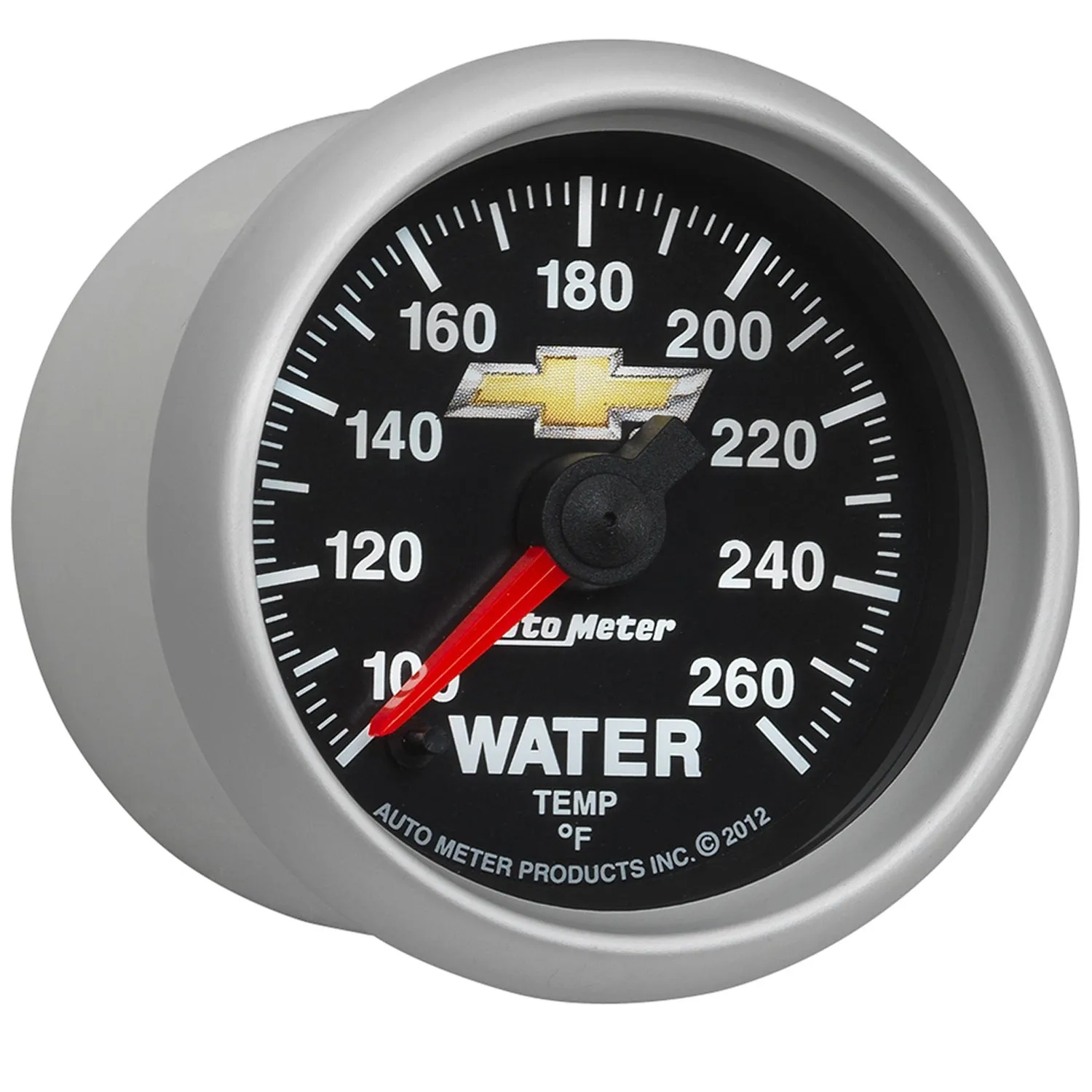 AutoMeter 880446 GAUGE; WATER TEMP; 2 1/16in.; 100-260deg.F; DIGITAL STEPPER MOTOR; CHEVY GOLD BO
