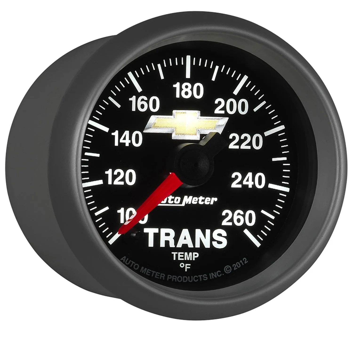 AutoMeter 880448 GAUGE; TRANS TEMP; 2 1/16in.; 100-260deg.F; DIGITAL STEPPER MOTOR; CHEVY GOLD BO