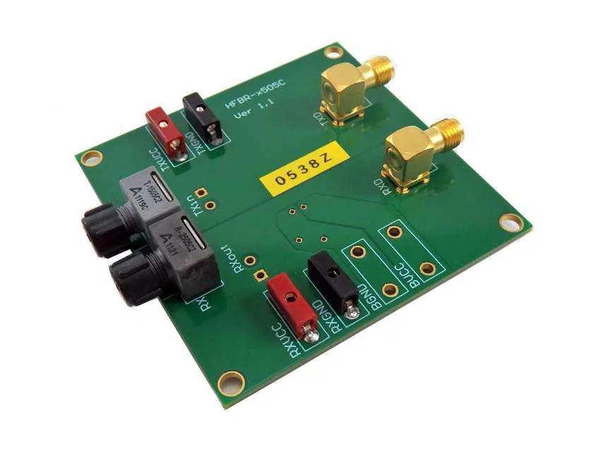 Avago Technologies DC to 2 MBd Interbus 650nm Fiber Optics Eval Kit HFBR-0538Z