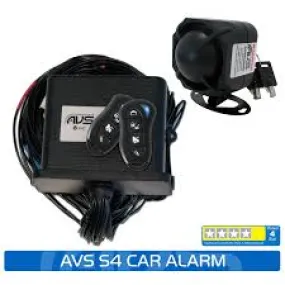 AVS A4 CAR ALARM 4 STAR RATED ALARM