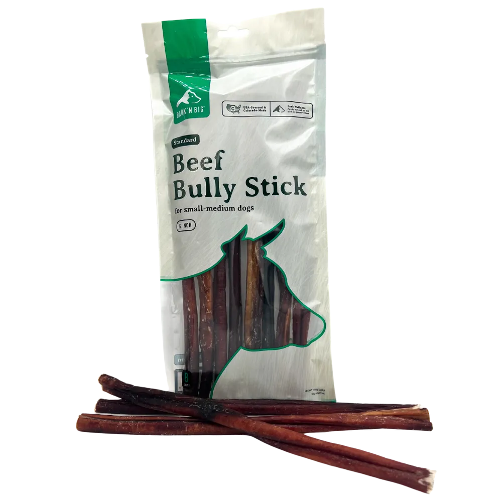 Beef Bully Stick Standard 12in - 8ct