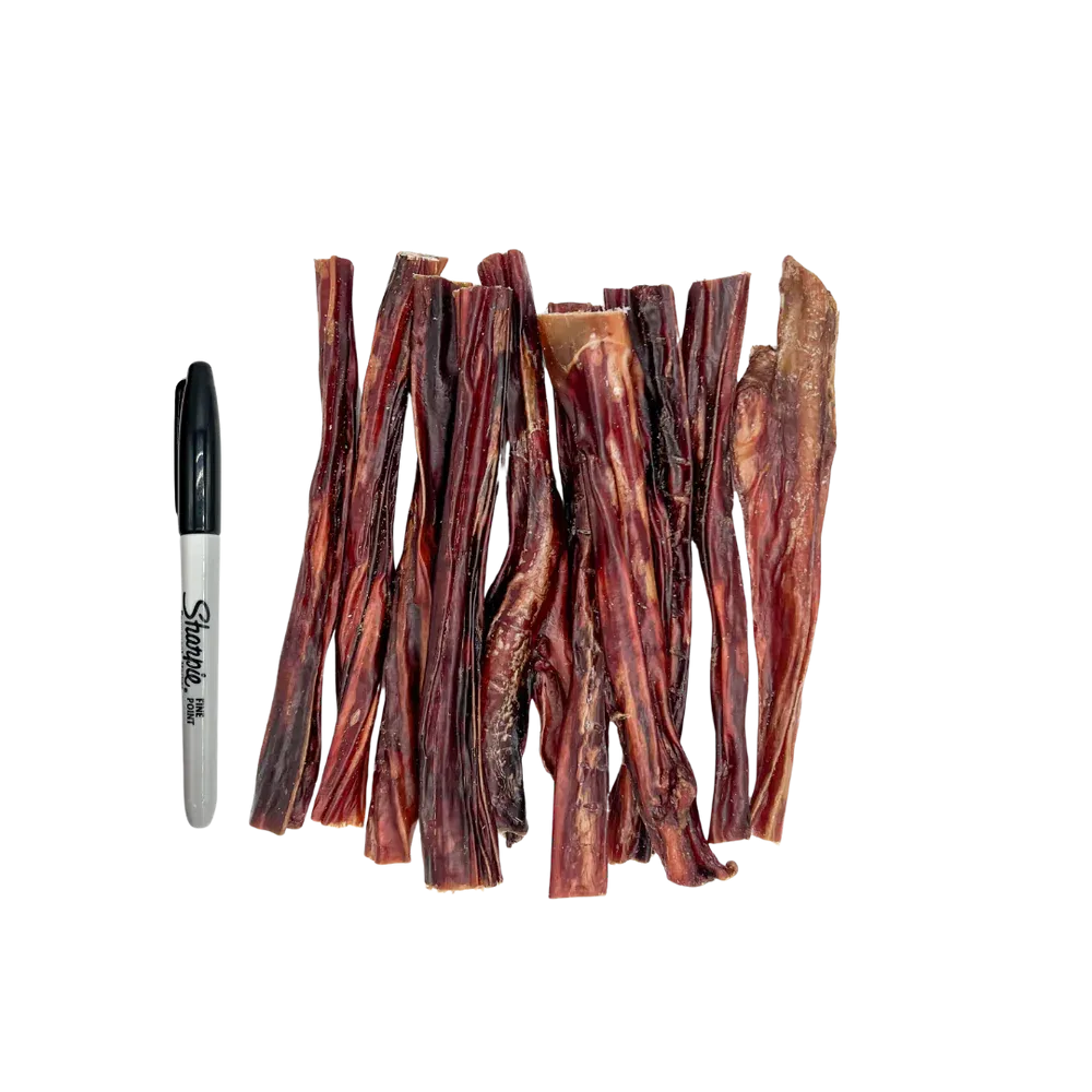 Beef Steer Bully Stick Thick 6in - 12ct.