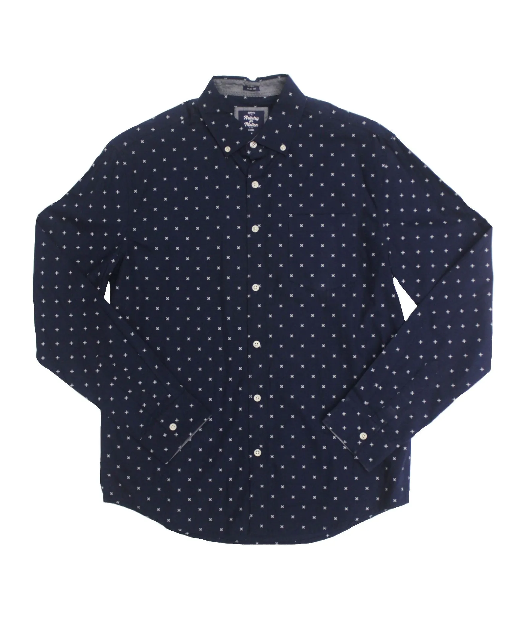Blackberry Poplin Button-down