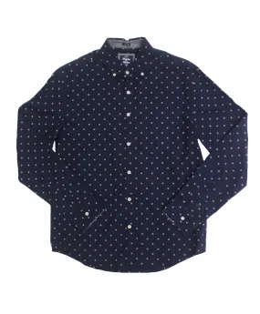 Blackberry Poplin Button-down