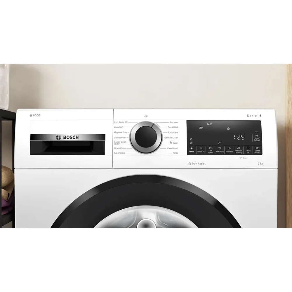 Bosch Series 6 9KG Freestanding Washing Machine - White | WGG244F9GB