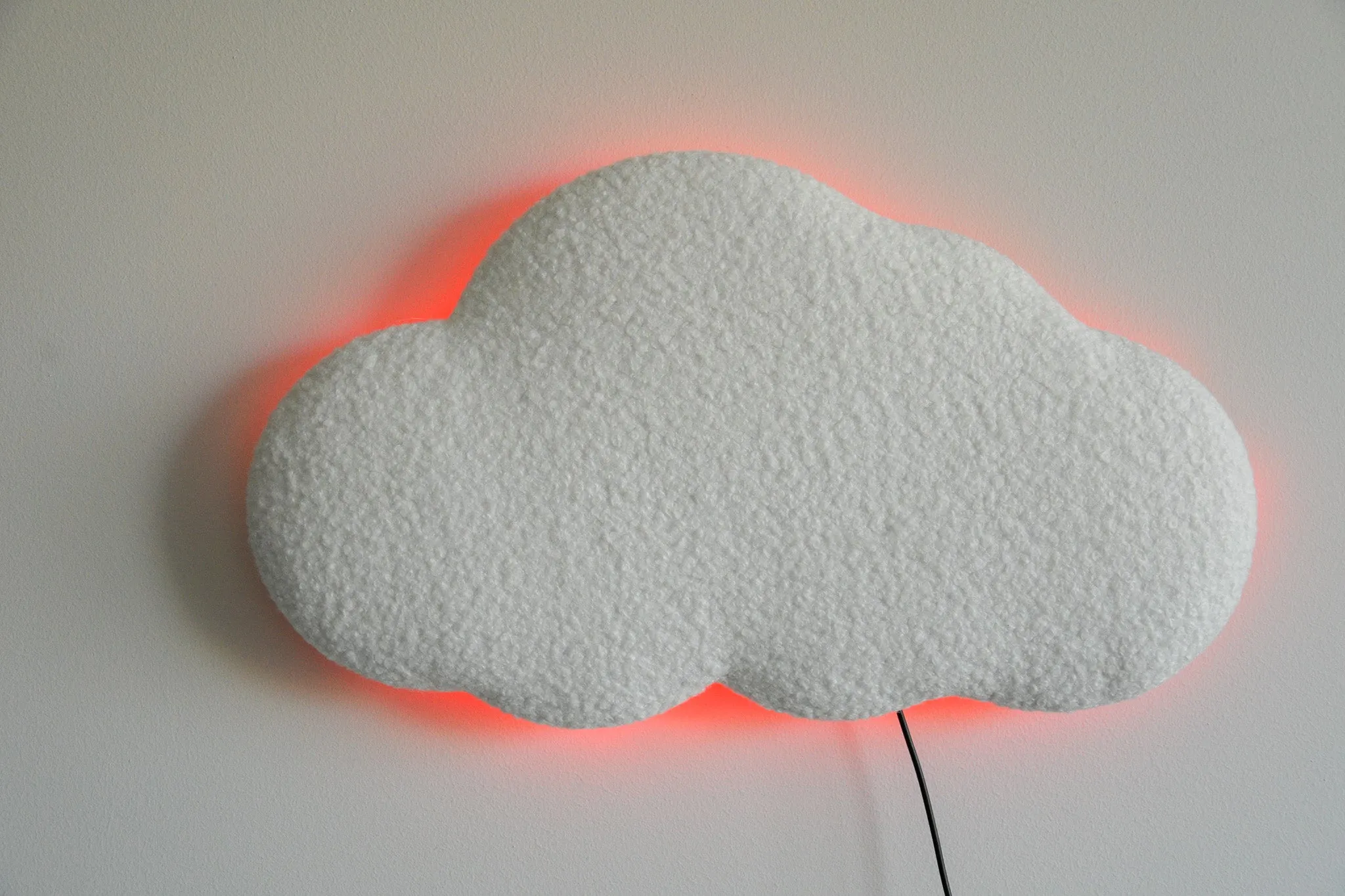 Boucle Cloud LED lamp night light